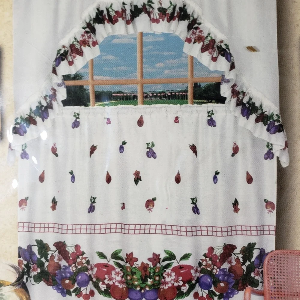 American Evening Tier & Swag Set NWT